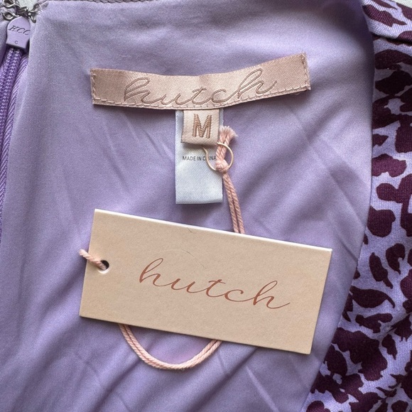 NWT Anthropologie Hutch Chase Dress in Purple Size Medium - Picture 10 of 12